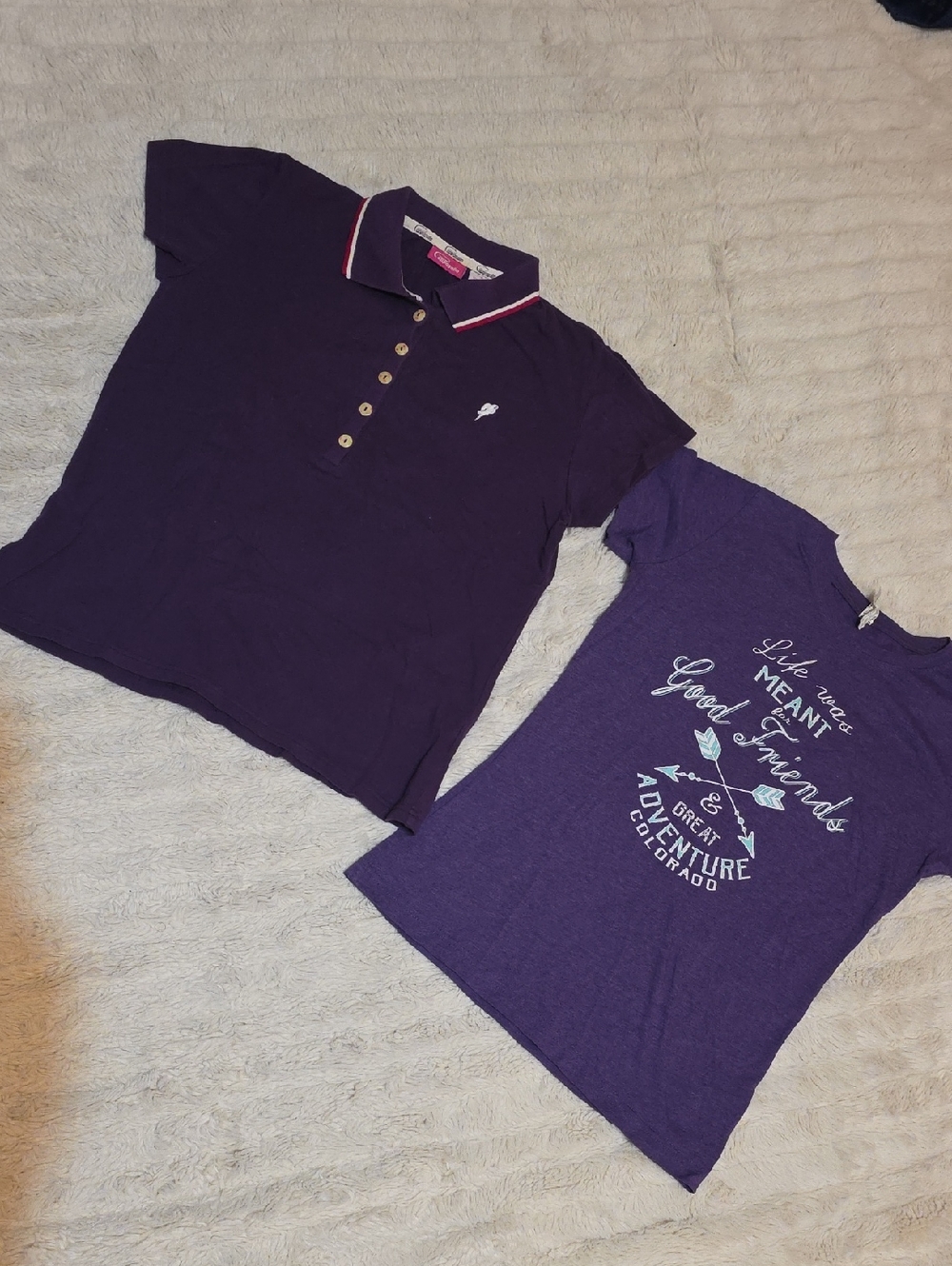 Ladies Small Purple Shurt Bundle